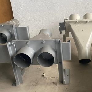 Deviatore basso a 2 vie per mulino